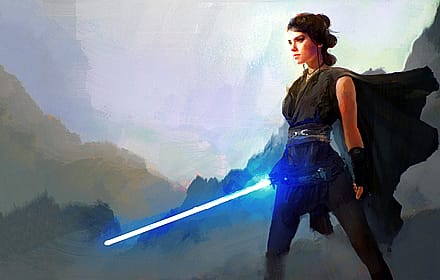 Rey - The original had strange clothing, so I modified it a bit.'