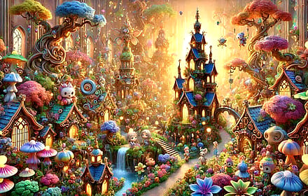 The Whimsical Kingdom of Fantasy'