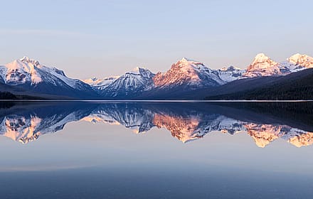 Early Spring Alpenglow'