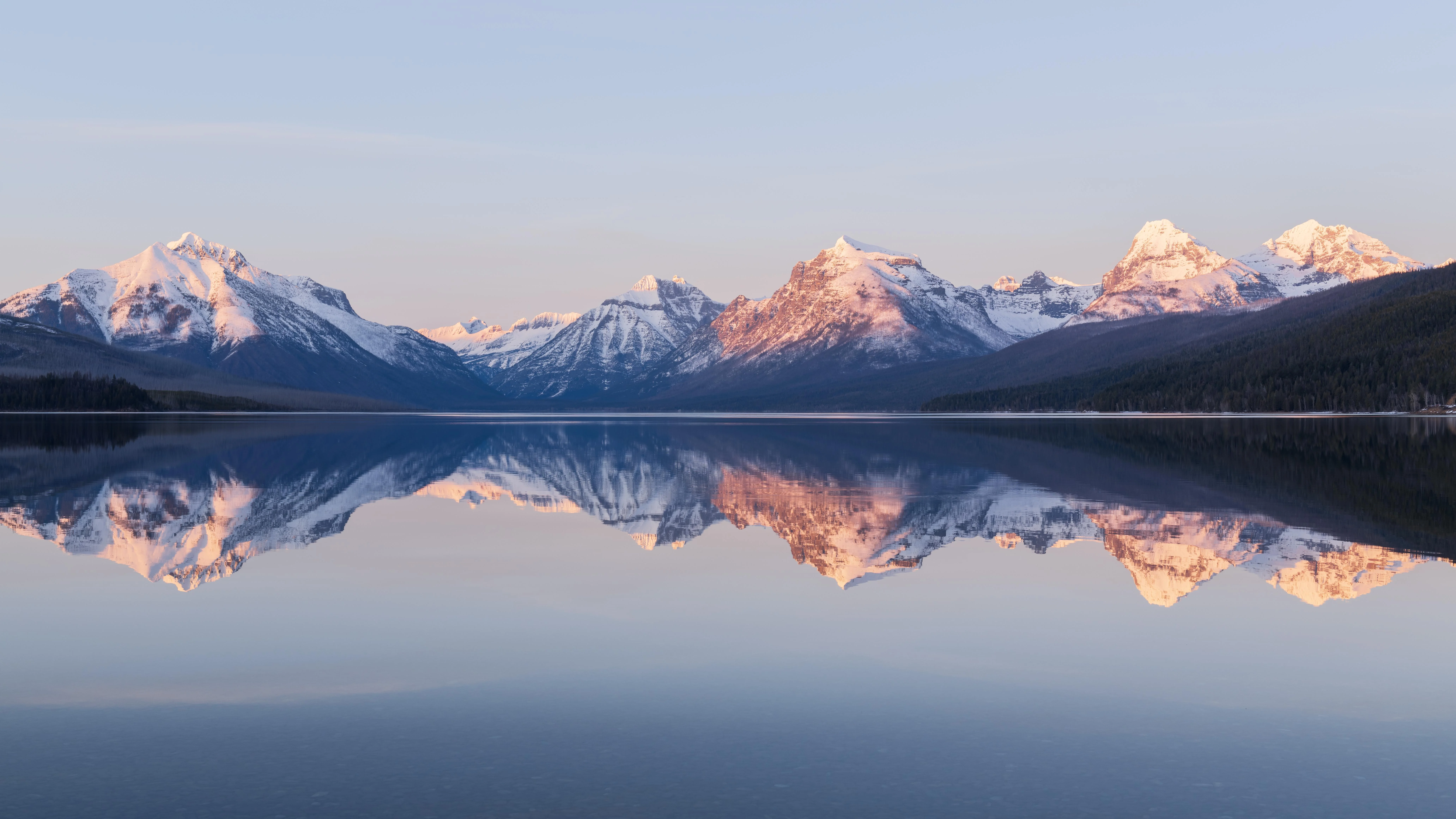 Early Spring Alpenglow picture 1 of 1