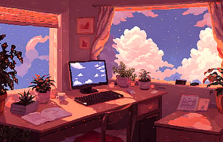 A Pixel Workspace'