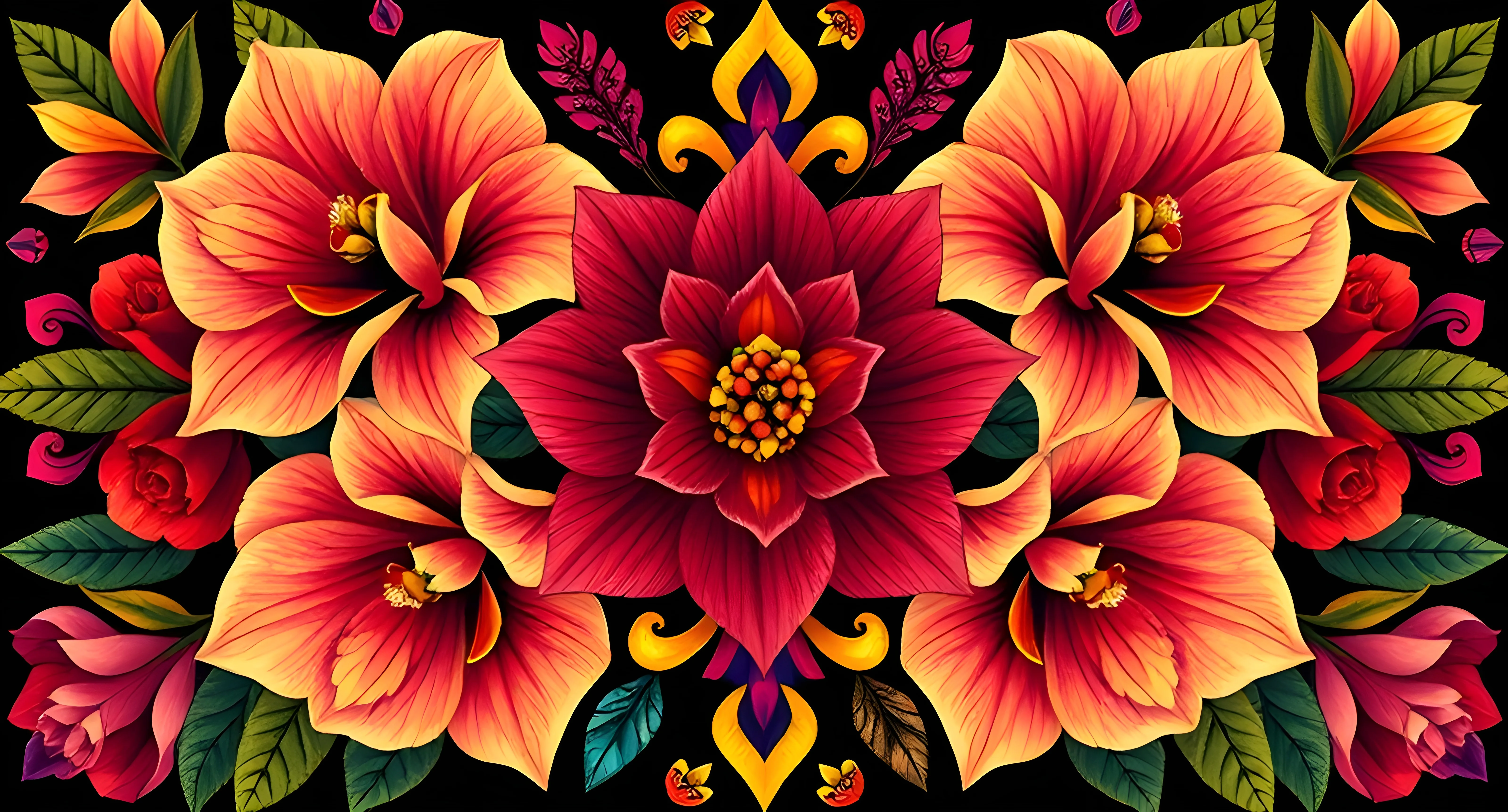 Floral Kaleidoscope picture 1 of 1