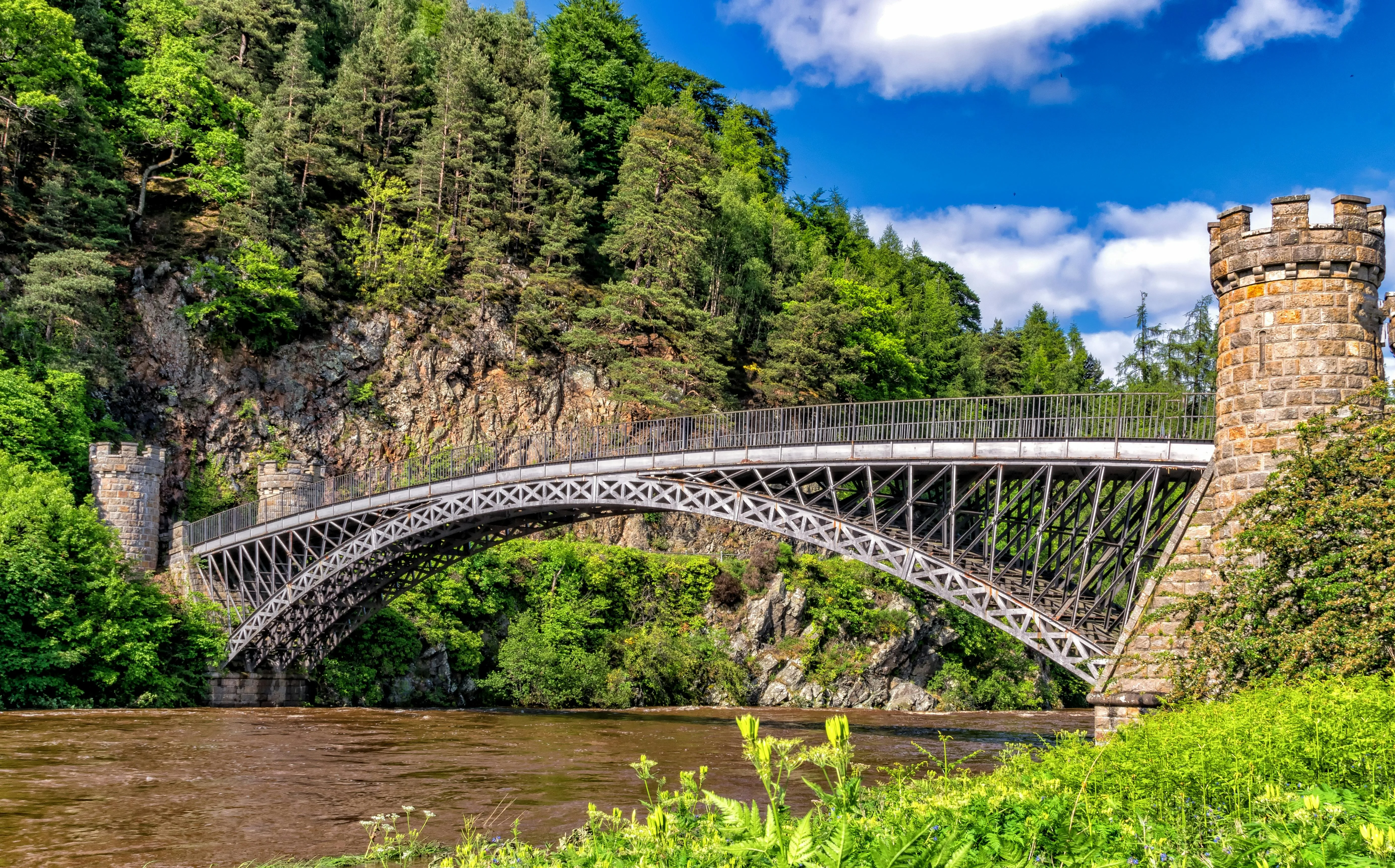 A Majestic View of the Craigellachie Bridge in Scotland picture 1 of 1