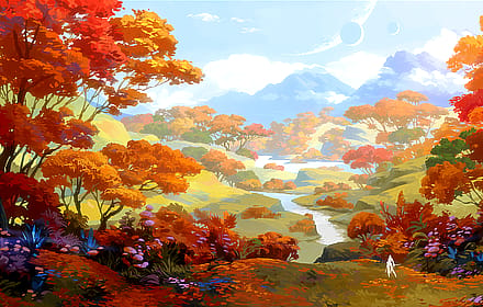 Skyforge Autumn by Andrey Maximov'