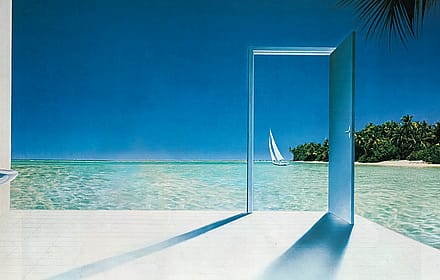 Open Door Seaside by Pierre Peyrolle'