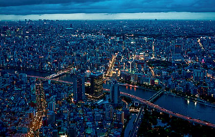 Toyko - From 450 meters high by Marser'