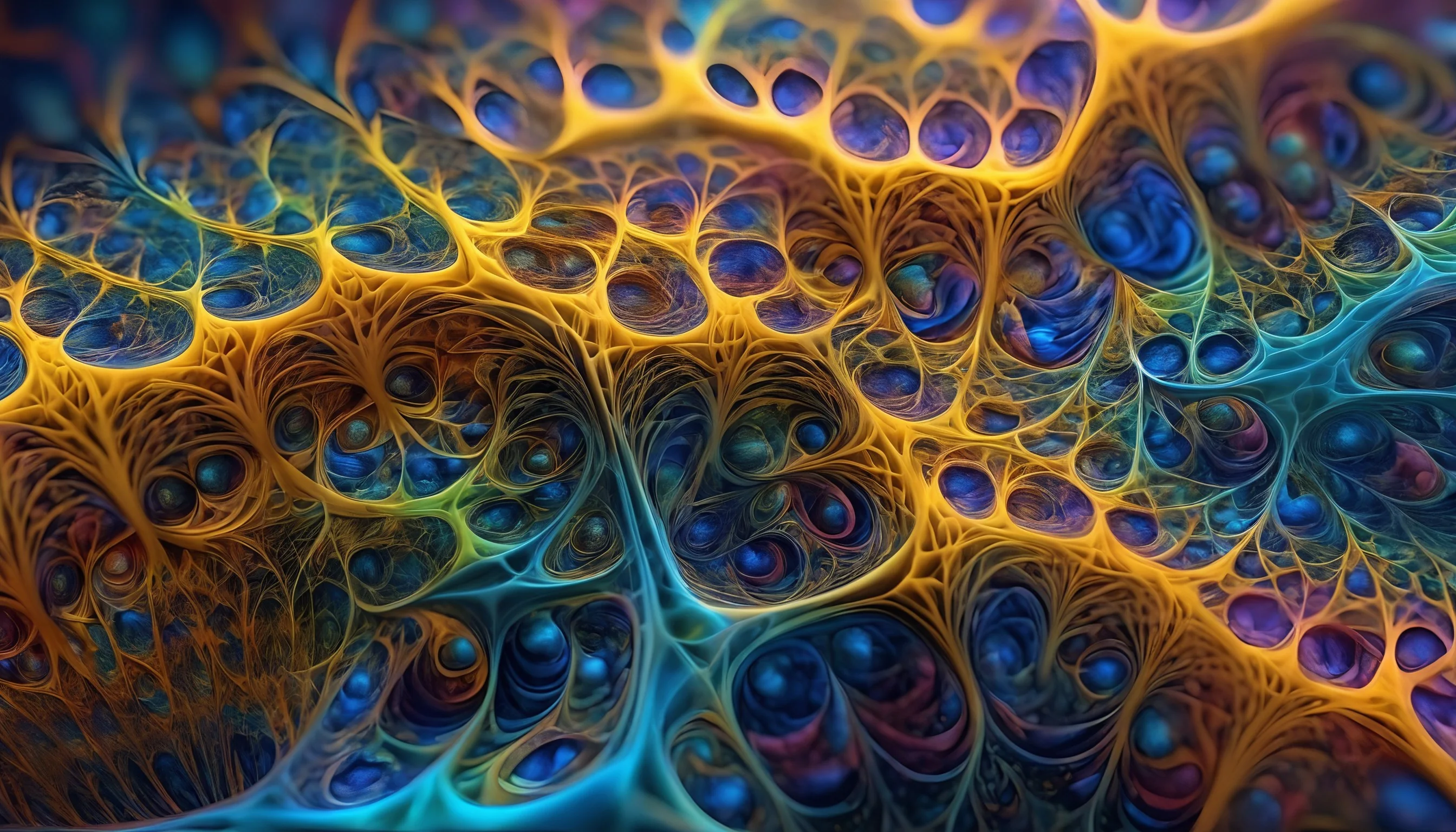 Organic / fractal mixed imagery 2688x1536 picture 7 of 14