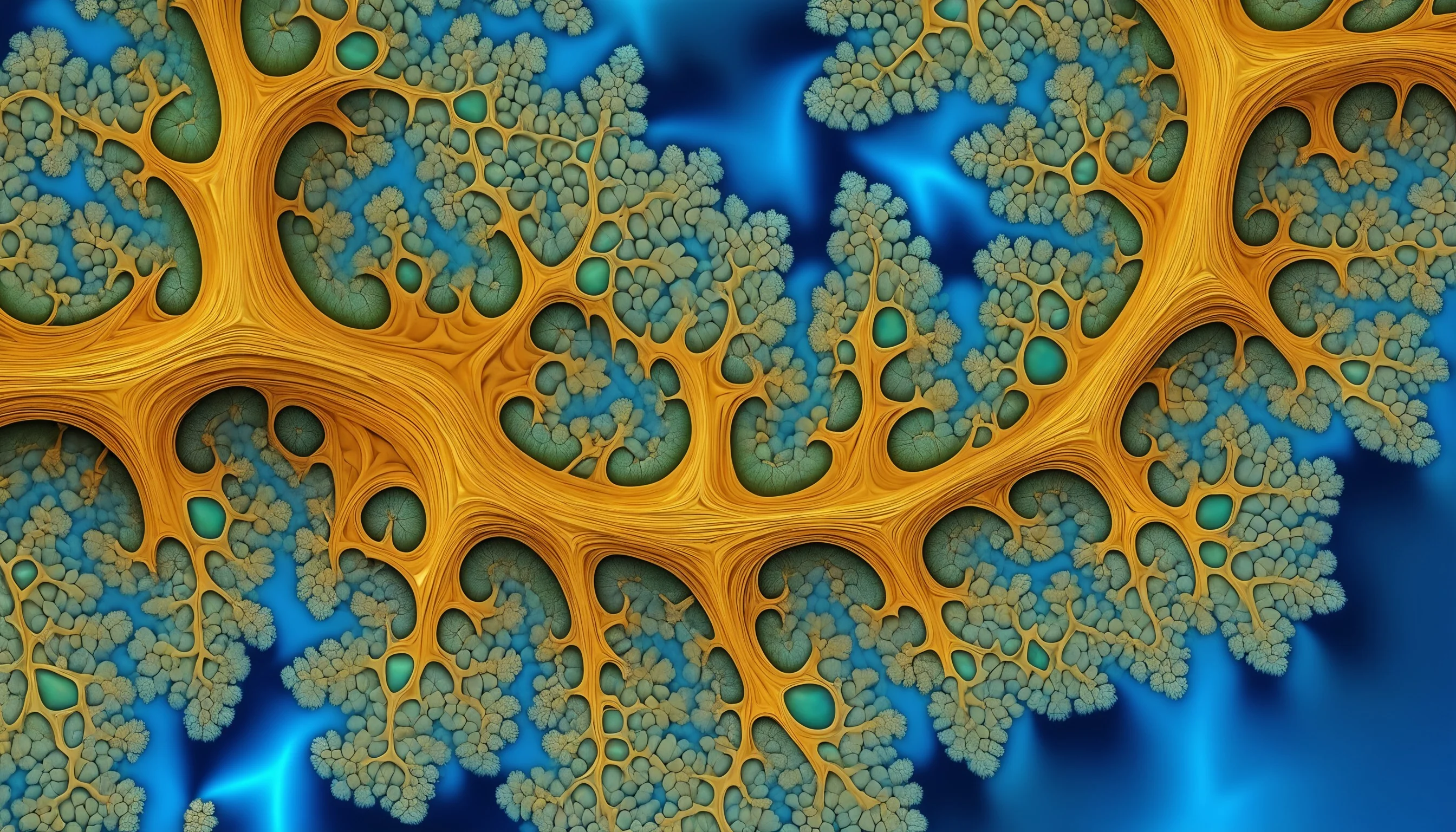 Organic / fractal mixed imagery 2688x1536 picture 8 of 14