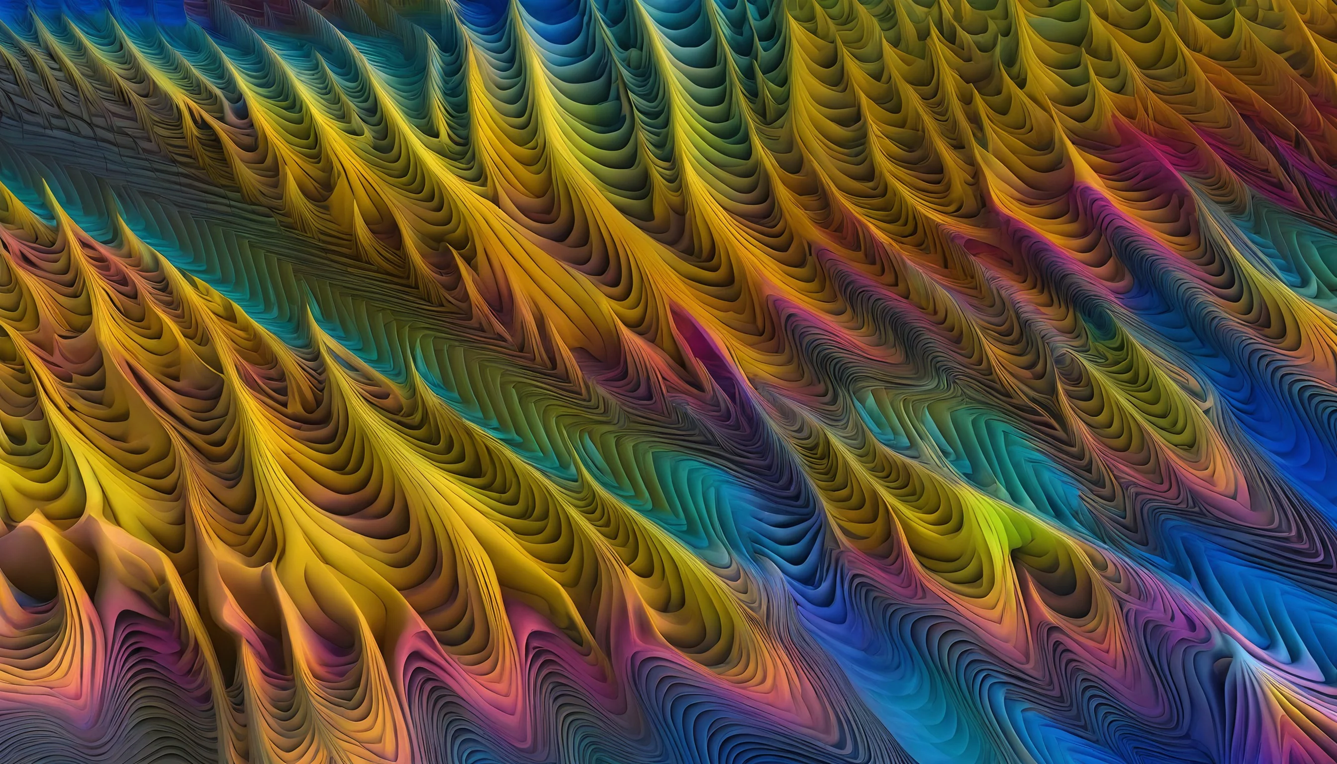 Organic / fractal mixed imagery 2688x1536 picture 14 of 14