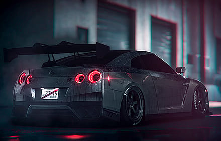 Nissan GTR ""bb gurl" by /u/Zakon_X'