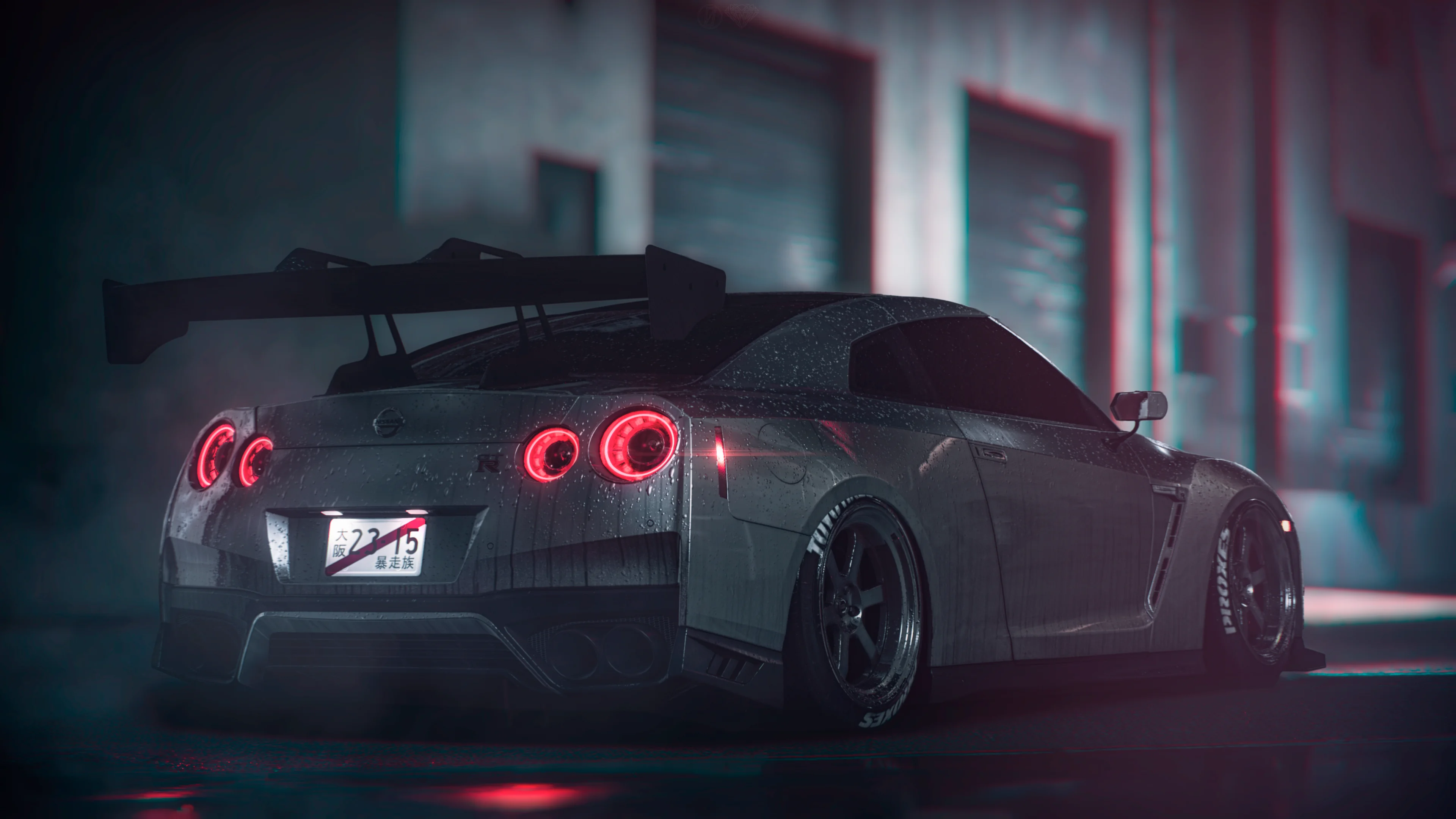 Nissan GTR ""bb gurl" by /u/Zakon_X picture 1 of 1