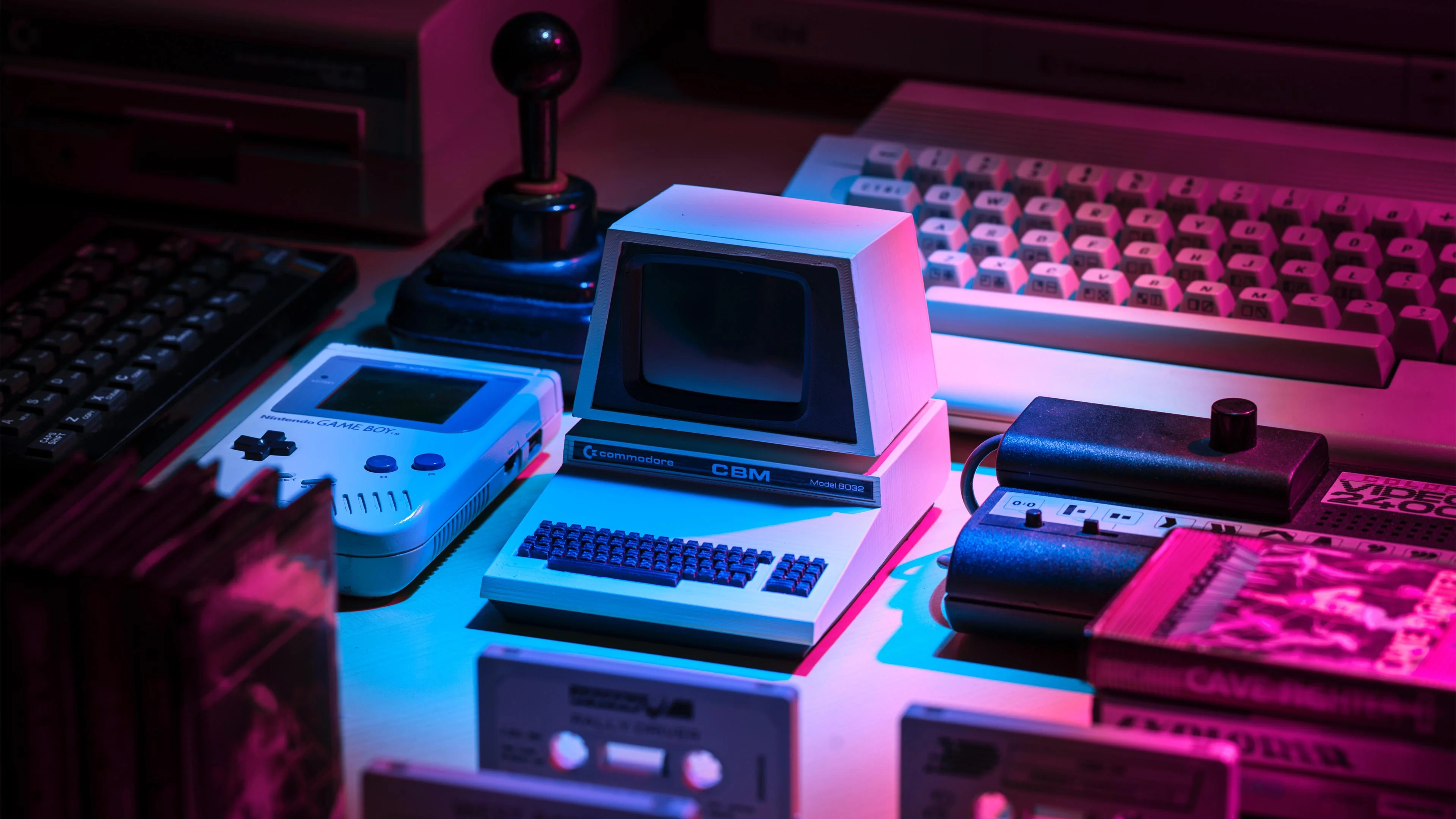 Neon Retro Computers by Lorenzo Herrera picture 1 of 1