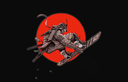 Snowboard Samurai'