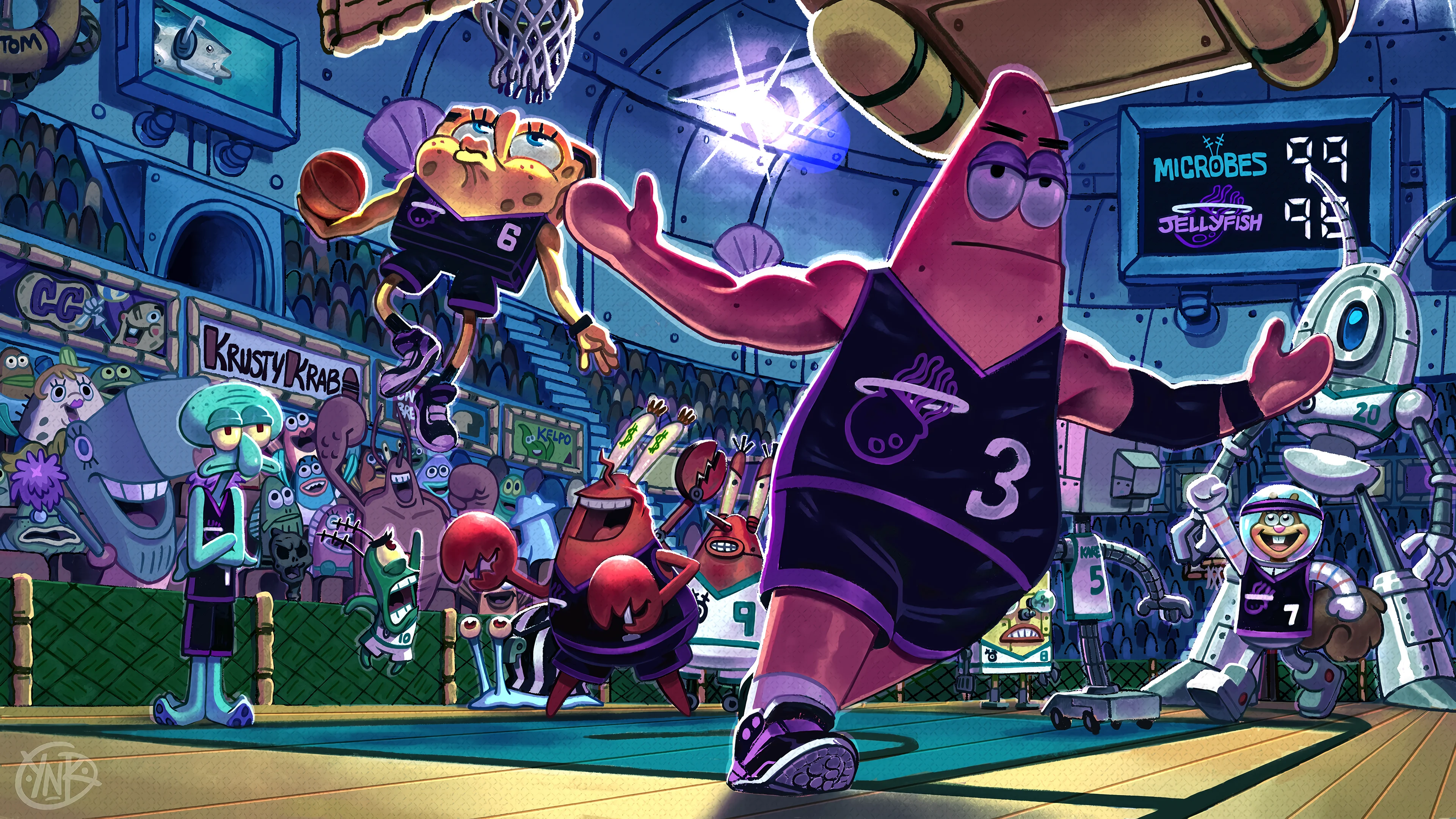 Spongebob/Basketball Tribute by Nicole Kim picture 1 of 1