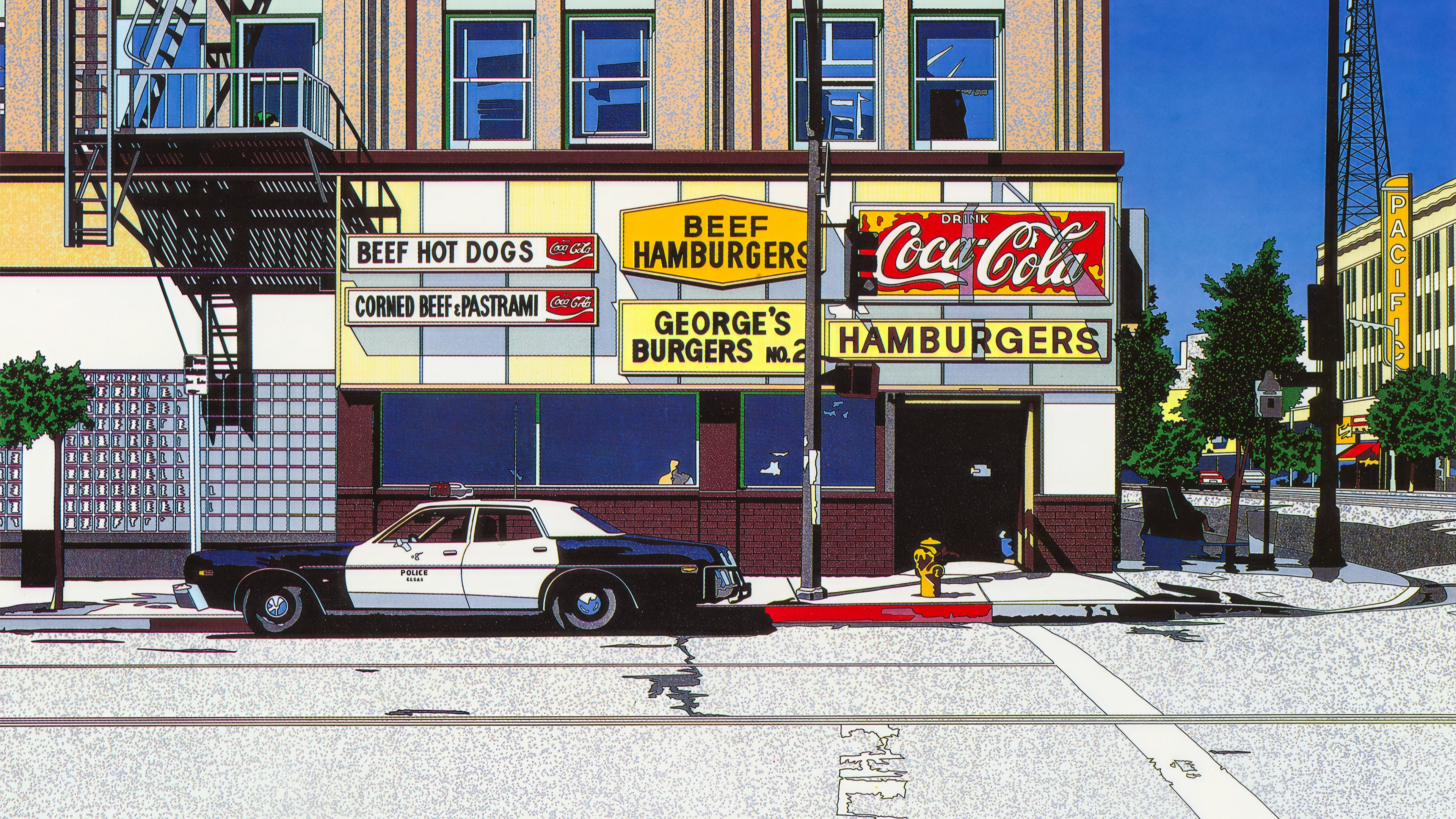 George's Burgers No.2 by Eizin Suzuki, 1984 picture 1 of 1