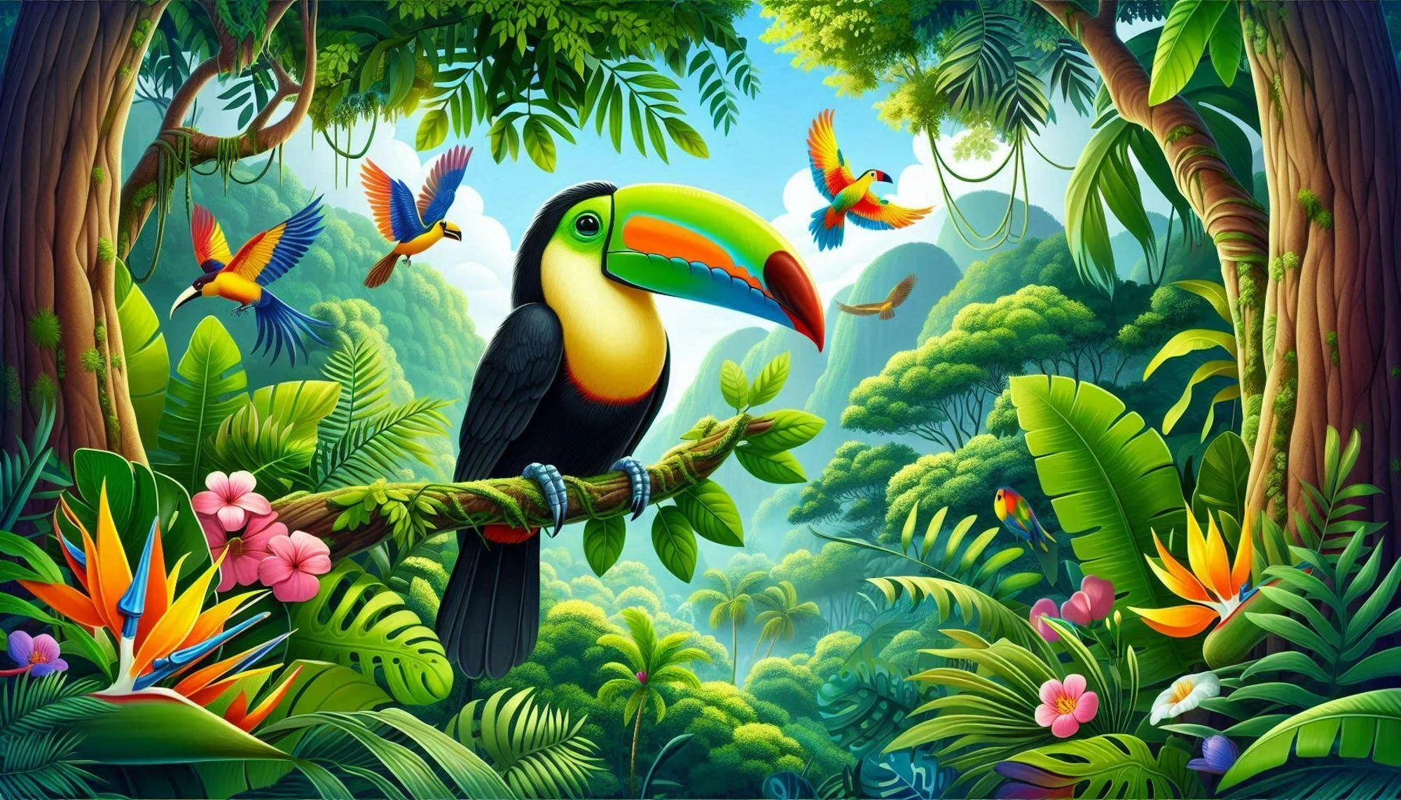 Colorful Tucan by Sabrina Ortiz/ZDNET picture 1 of 1