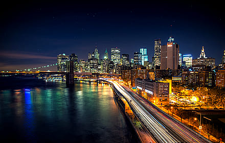 Brooklyn Bridge at Night'