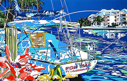 Nostalgic Summer Days Spent with a Yacht by Eizin Suzuki, 1992'