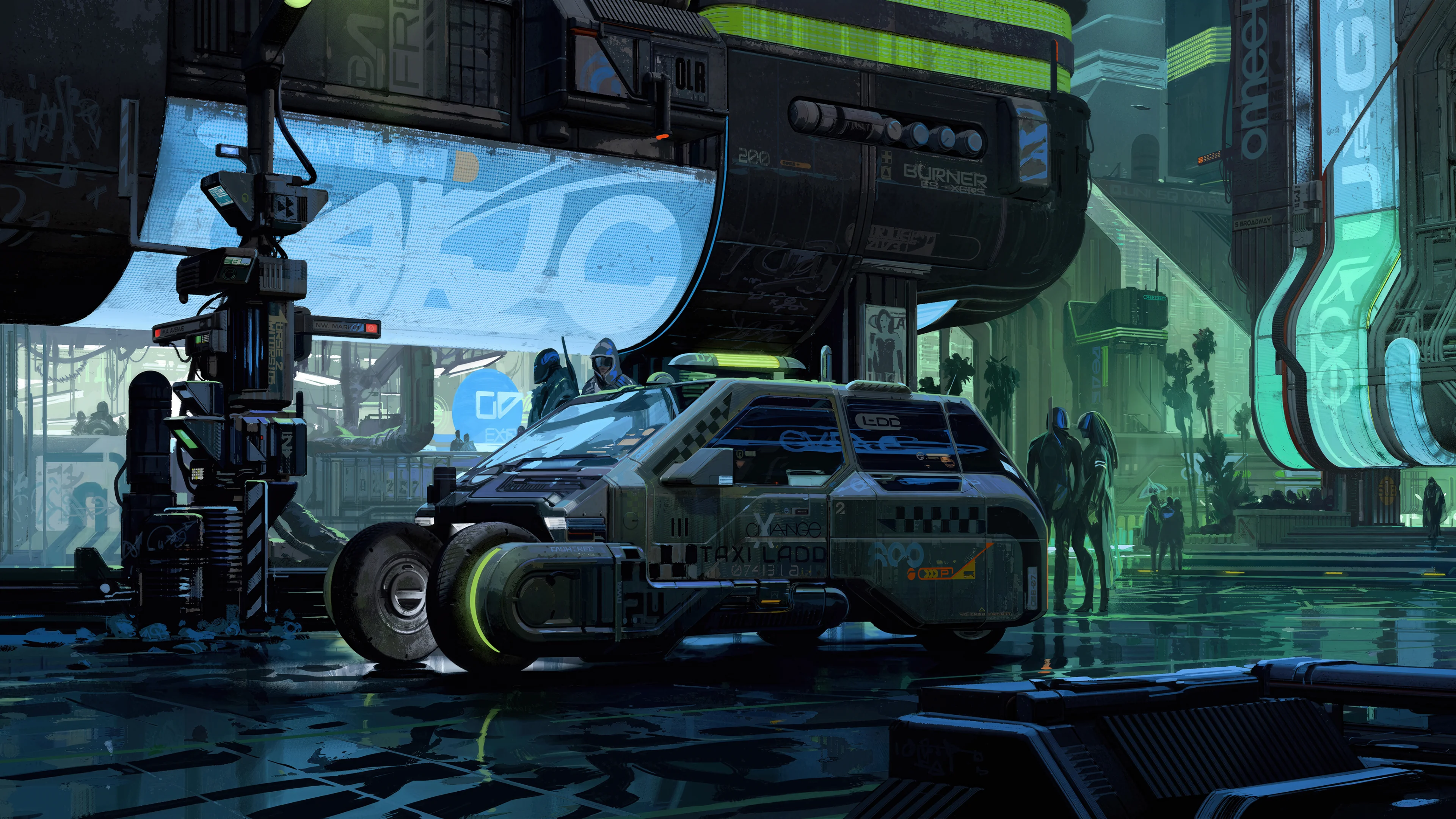 Cyberpunk - Streets by Matt Allsopp picture 1 of 3