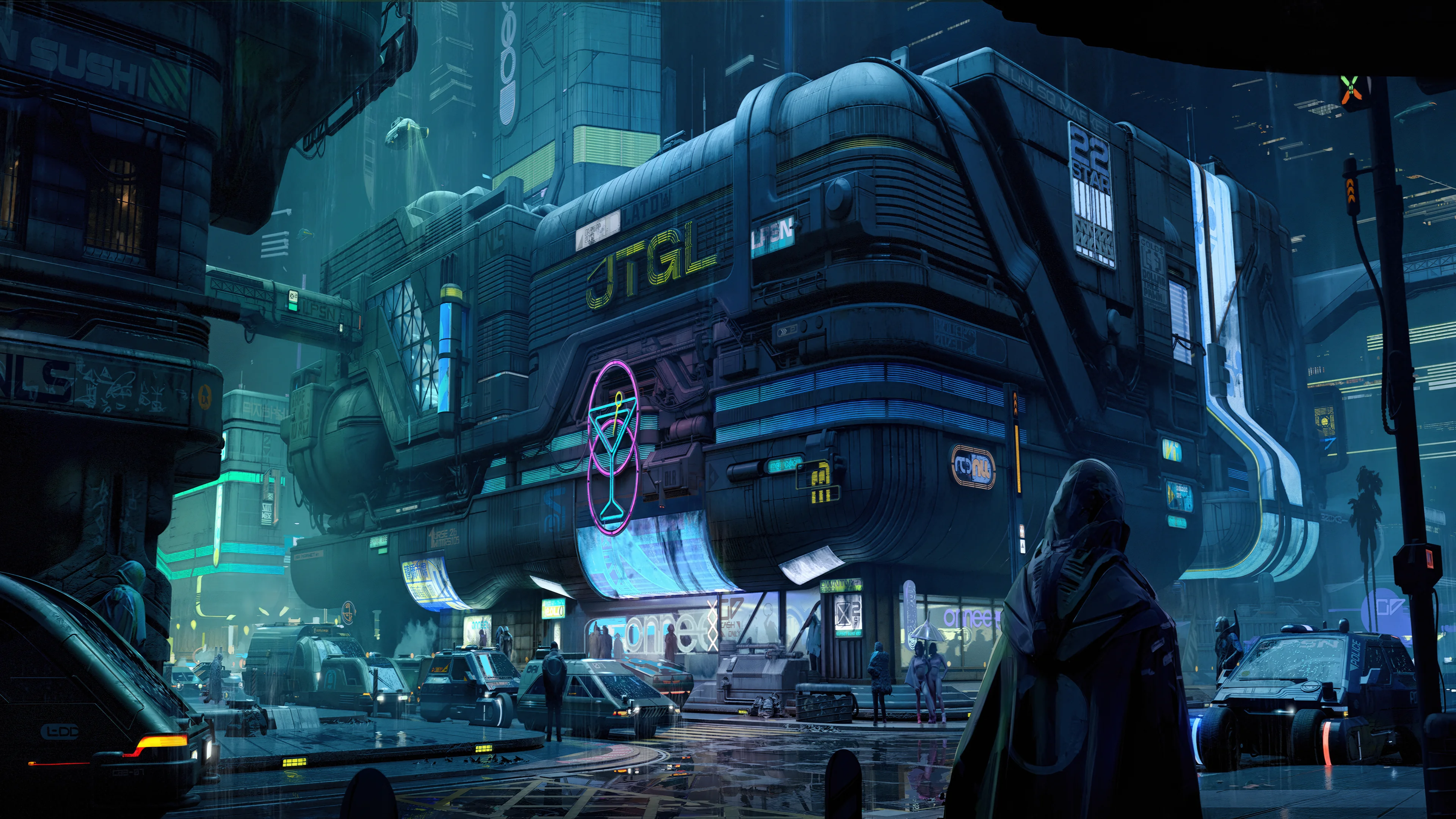 Cyberpunk - Streets by Matt Allsopp picture 2 of 3