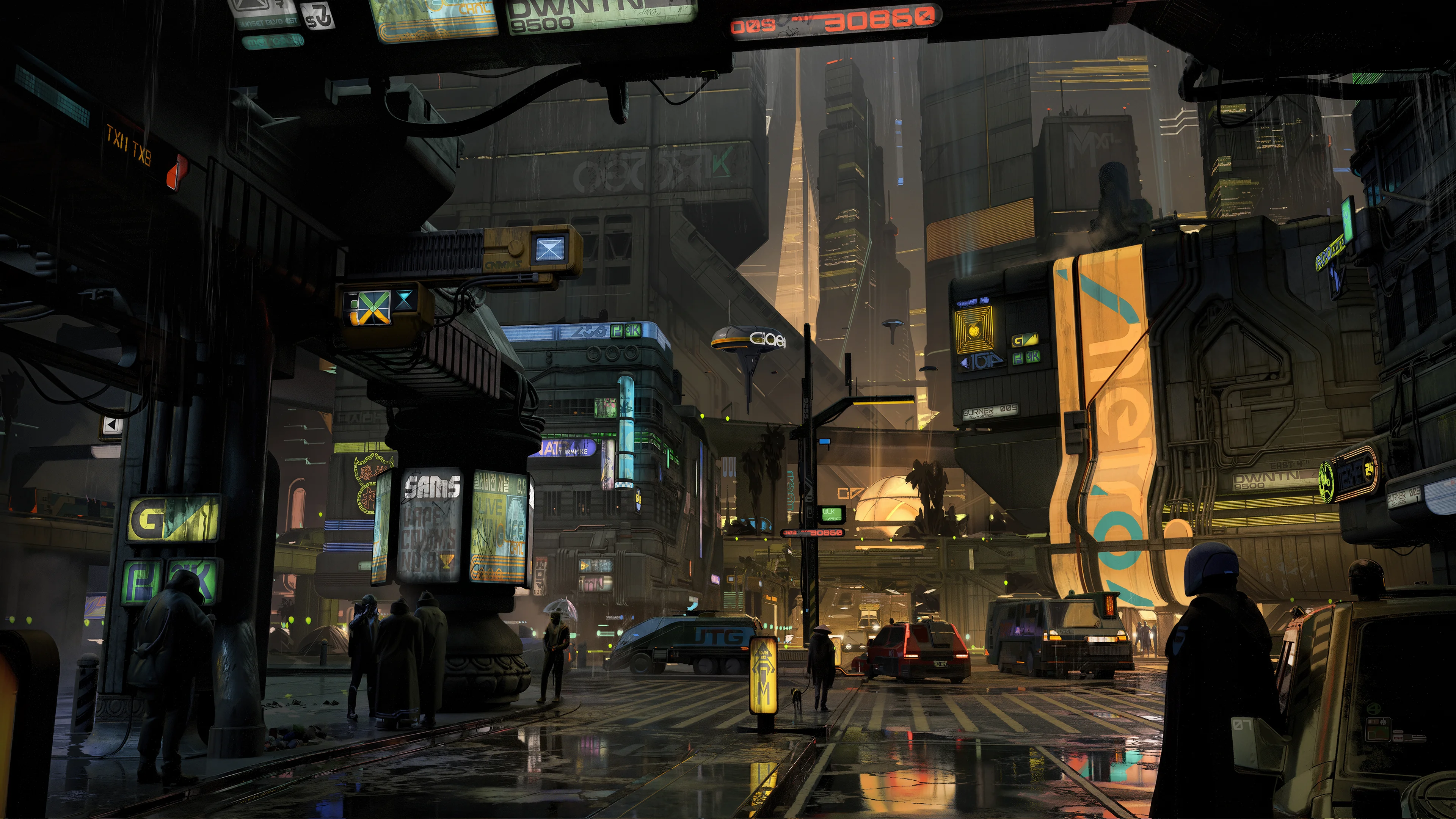 Cyberpunk - Streets by Matt Allsopp picture 3 of 3