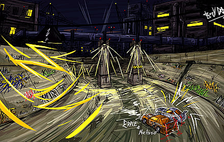 Need for Speed Underground Stylized by Pedro Agostini'