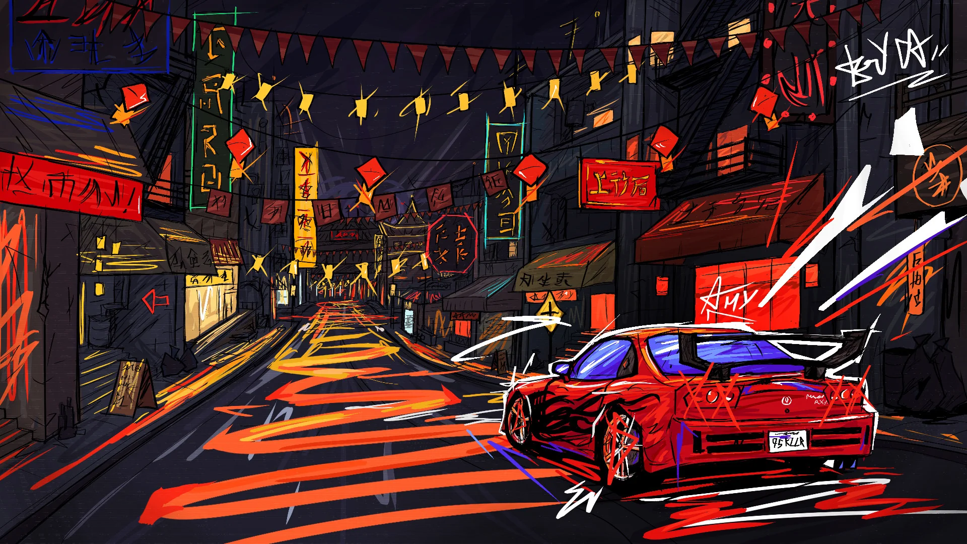 Need for Speed Underground Stylized by Pedro Agostini picture 3 of 3
