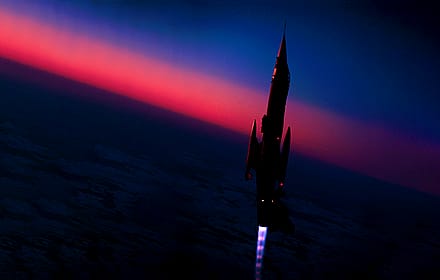 F-104 Starfighter Sunset and'