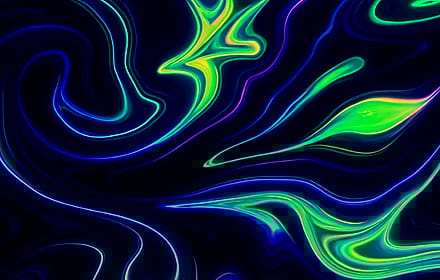 Neon Swirl'