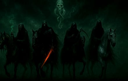 The four Horsemen of Apocalypse'