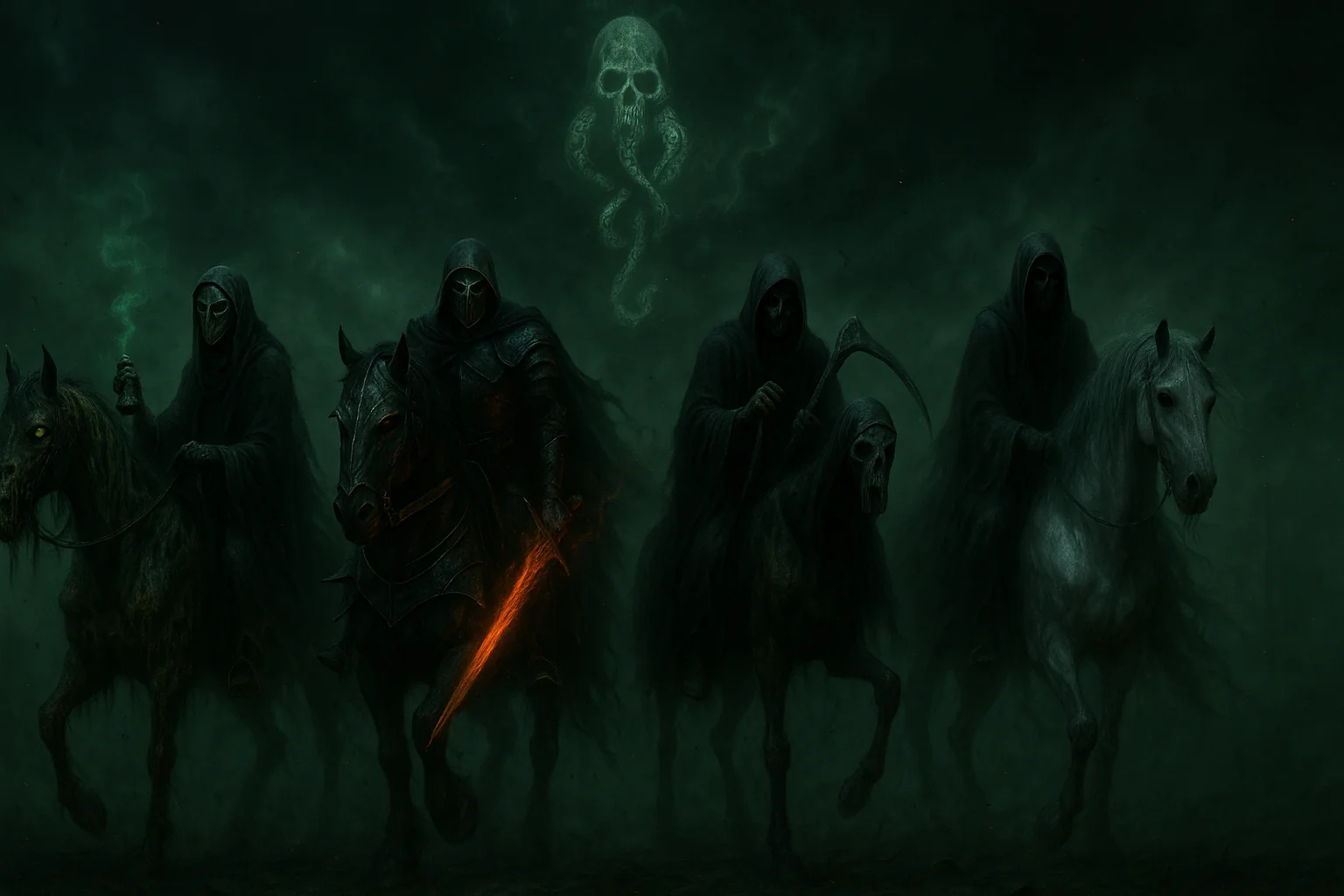 The four Horsemen of Apocalypse picture 1 of 1