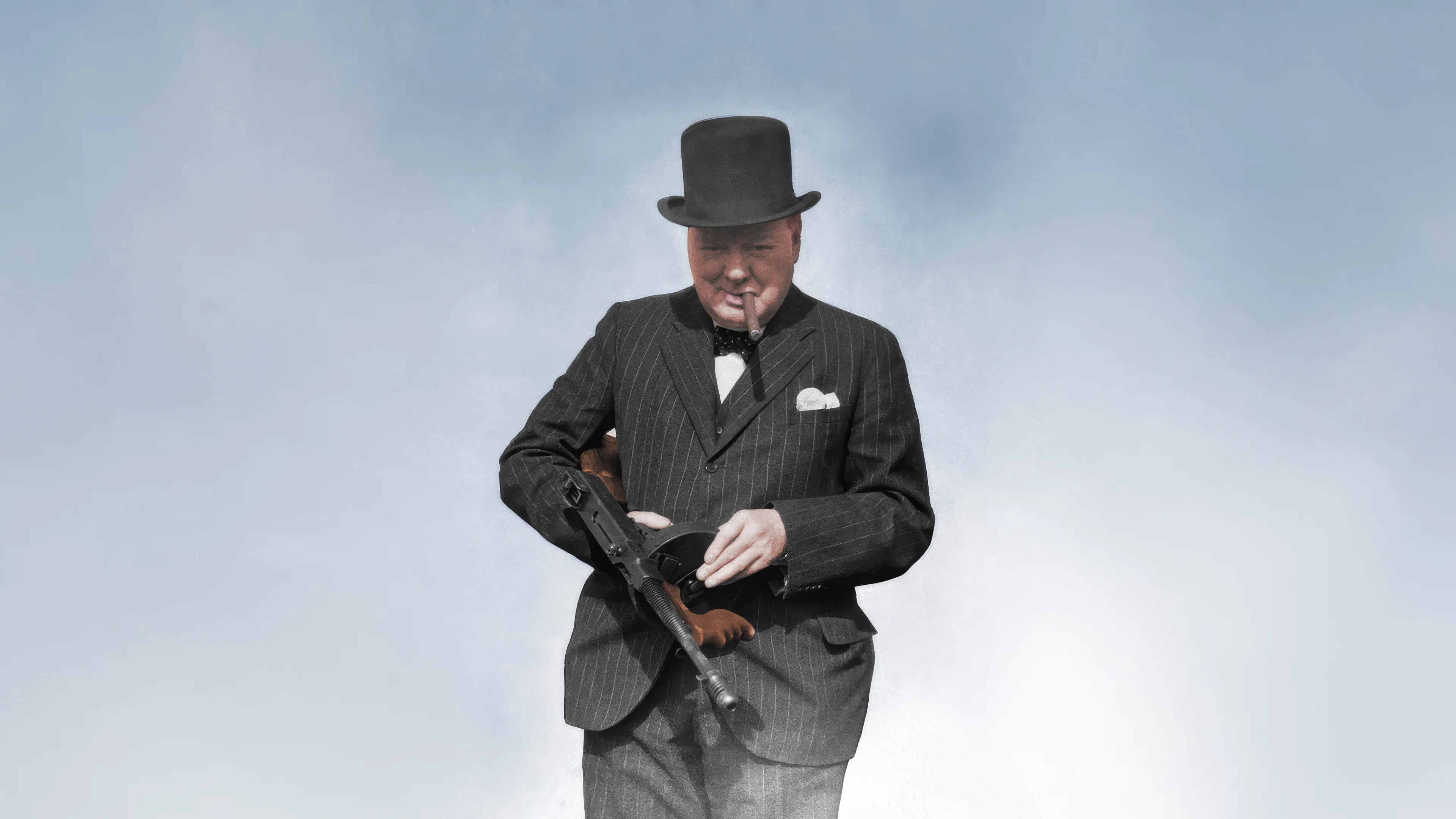 Winston Churchill, VE Day 1945 picture 1 of 1