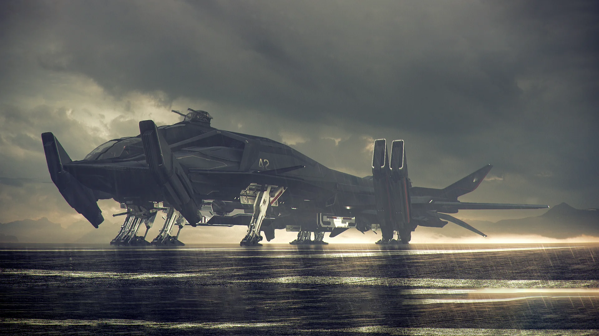 AEGIS Dynamics Retaliator by Nathan Dearsley picture 1 of 1