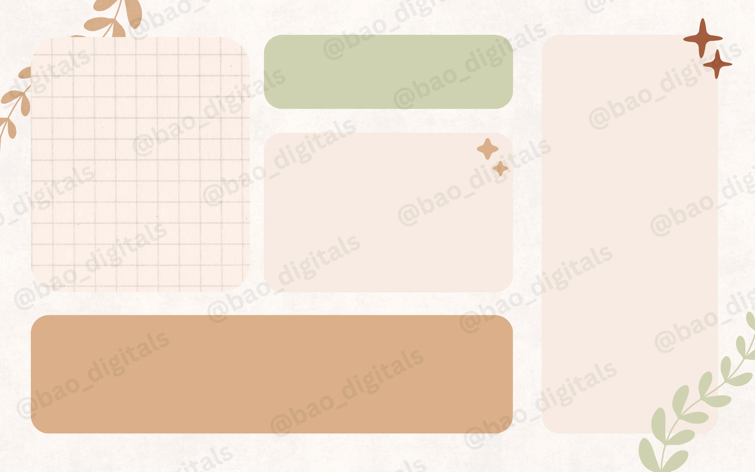BOHO Wallpaper Organizer w/ matching icons picture 3 of 3