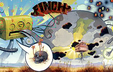 Jeff Soto: Album Art for Finch's 'Say Hello To Sunshine''