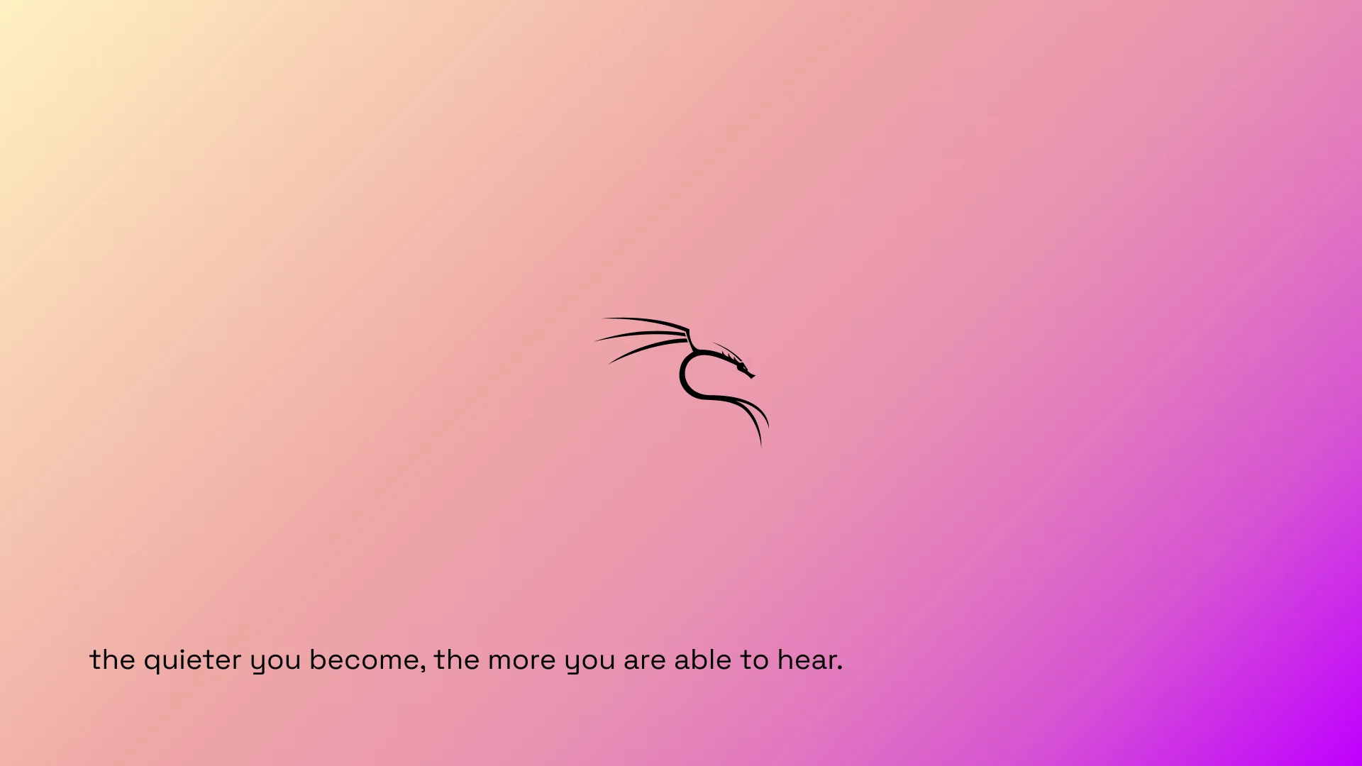 Anyone fancy a sleek Kali wallpaper? picture 2 of 2