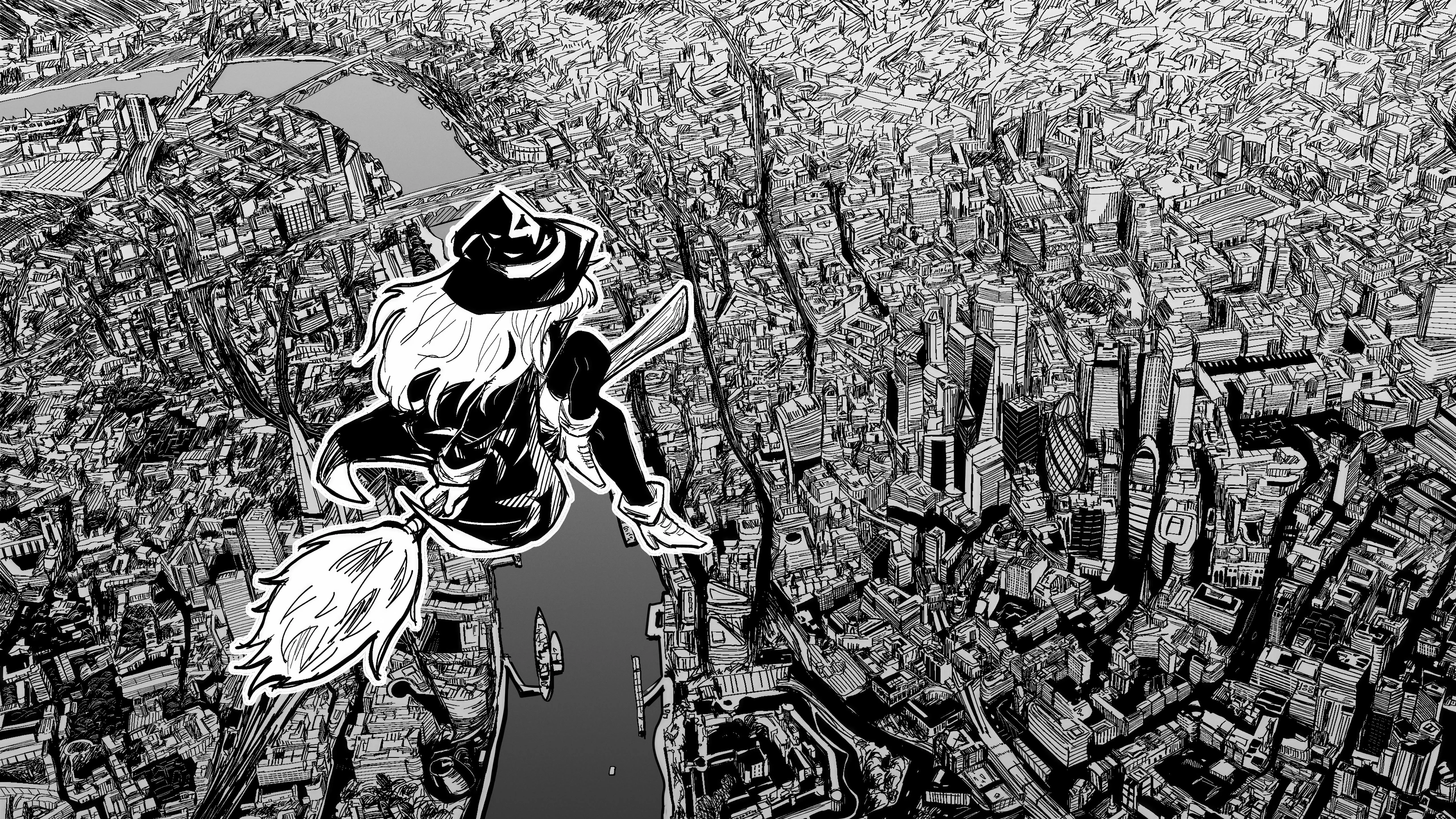 Witch's Commute, London by @Nhim_Art picture 1 of 1