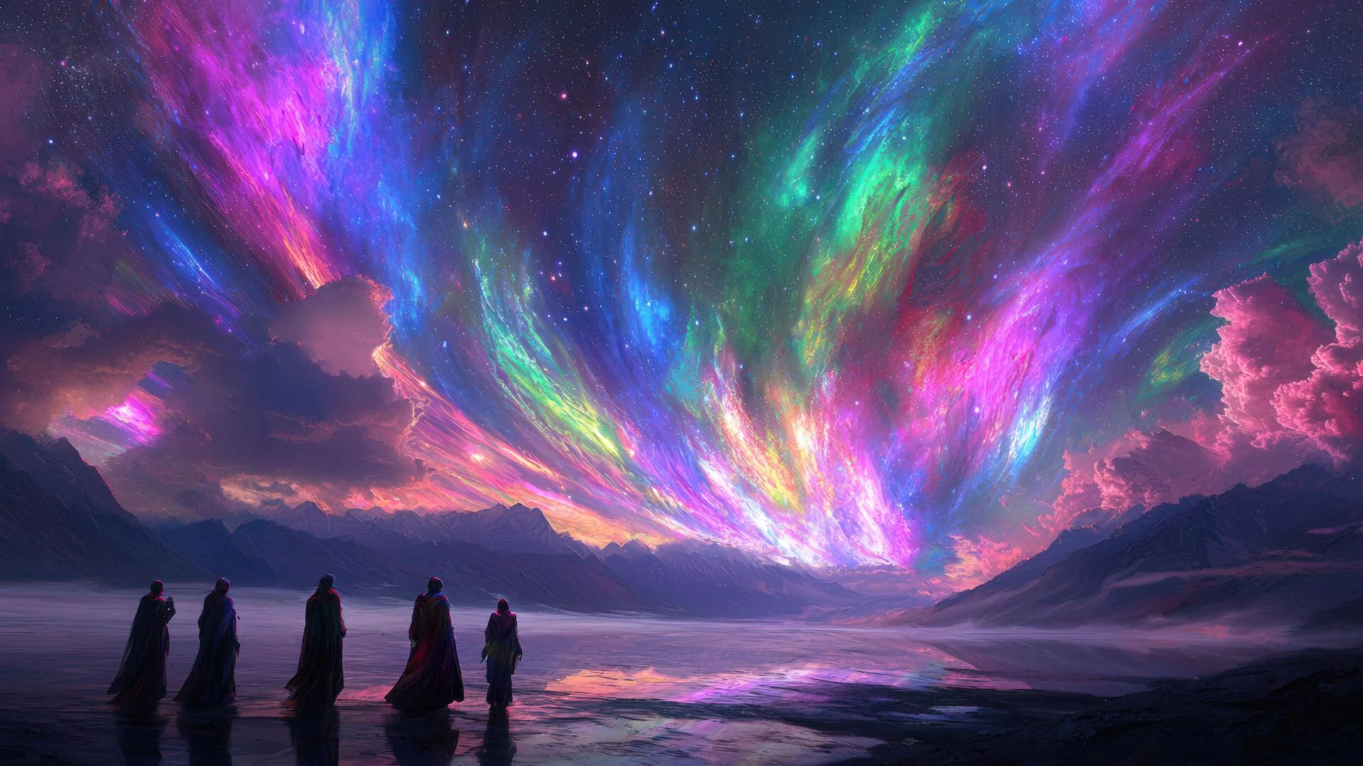 Wanderers Under Galactic Sky picture 1 of 1