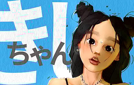 character illustration wallpaper ! , this was drawn by me'