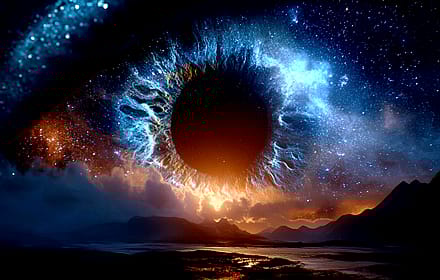Cosmic Eye Stare'