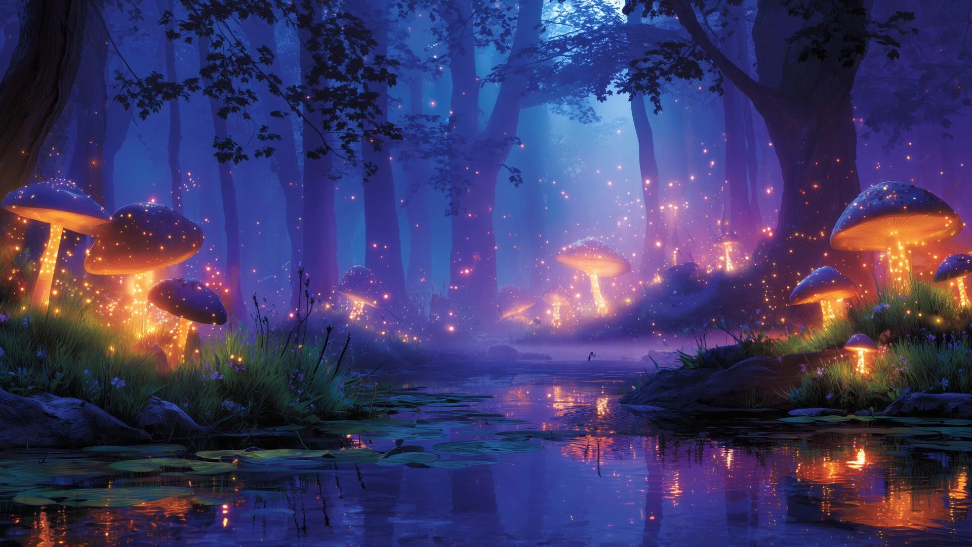 Mystical Mushroom Grove picture 1 of 1