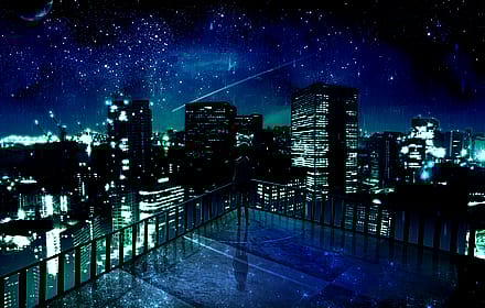 A starry sky'