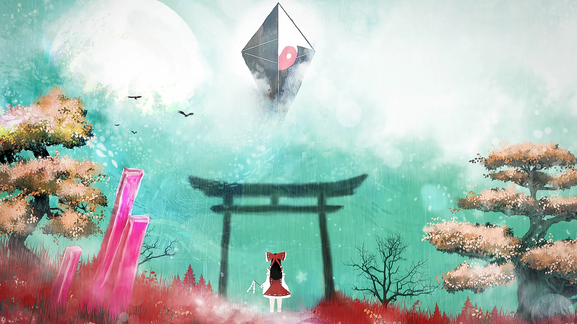 Gensokyo Sky by Akyuun picture 1 of 1