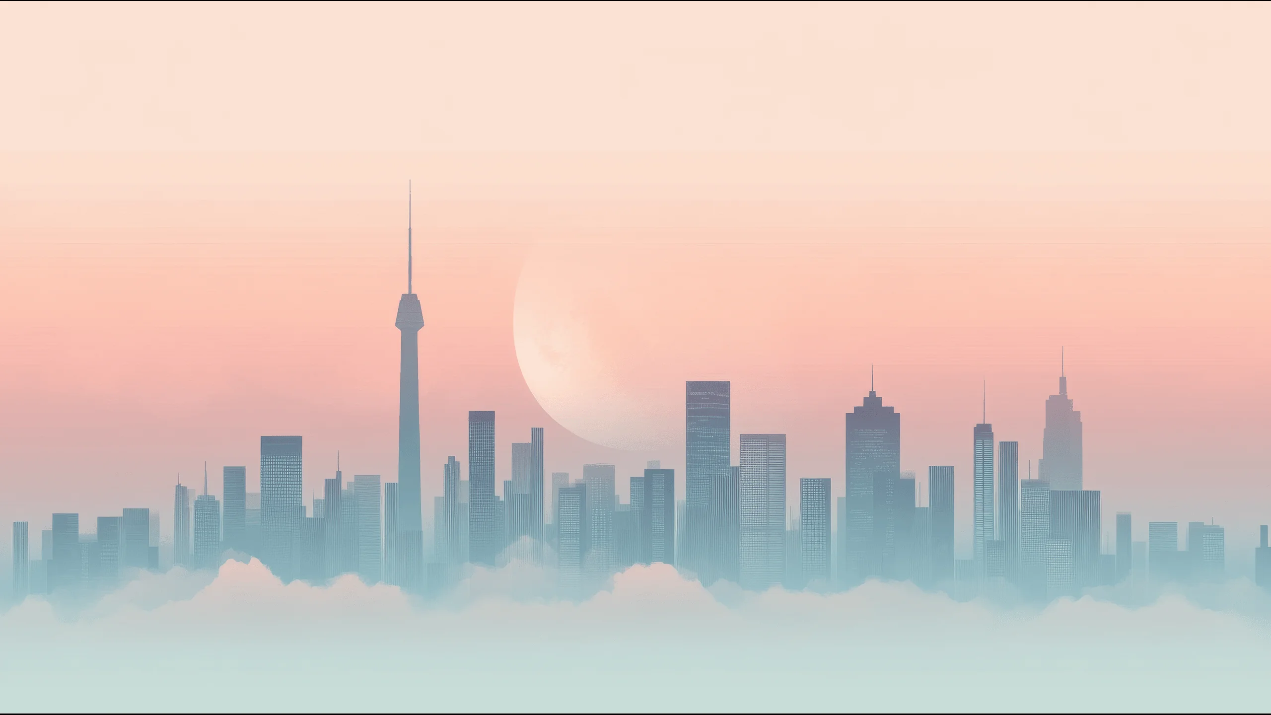 Illustration of City Skyline picture 1 of 4