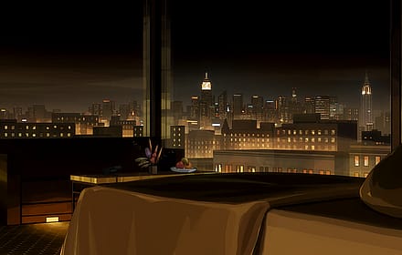 Eden of The East the Movie I: The King of Eden, 2009 - Background Art'