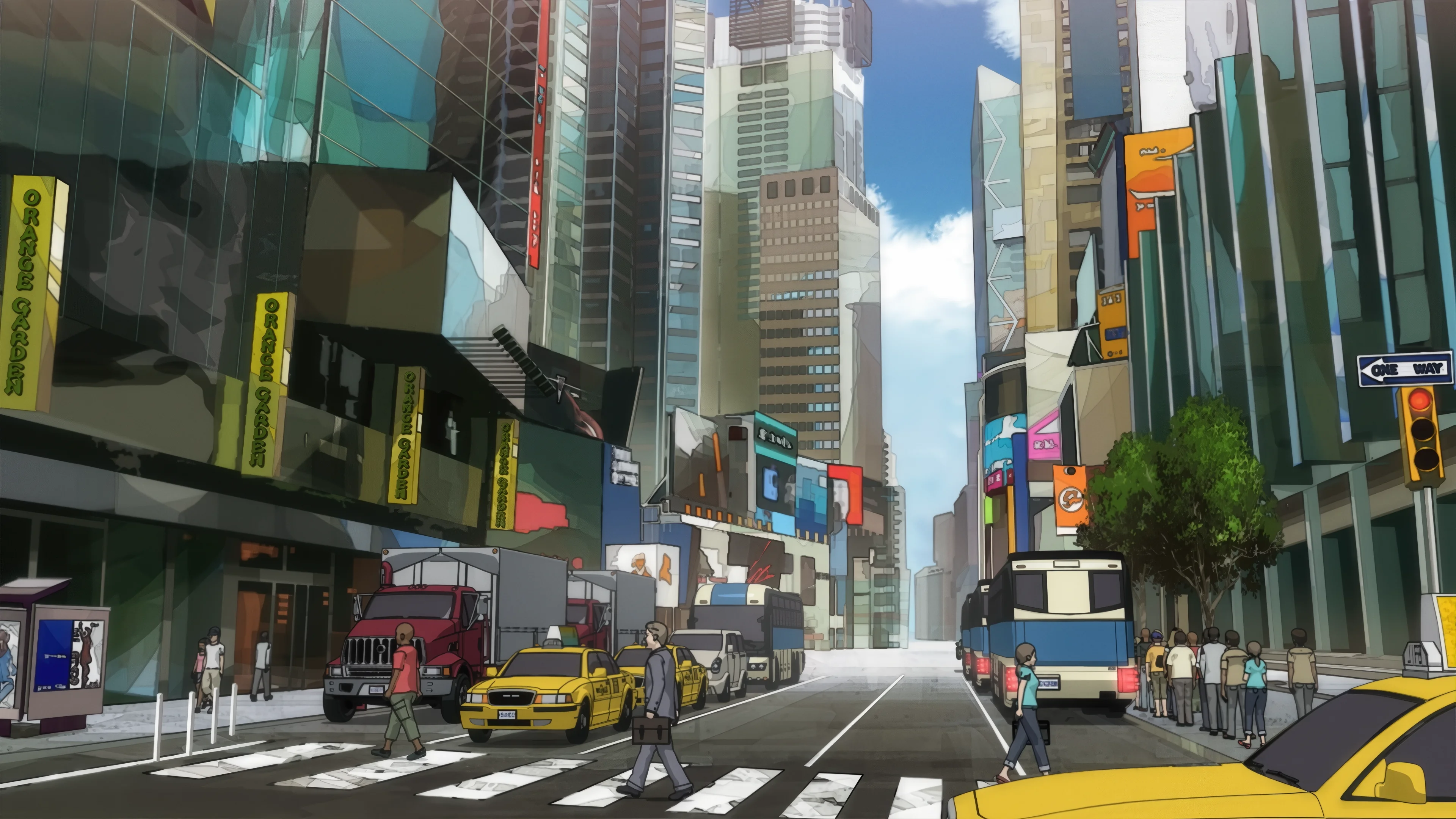 Eden of The East the Movie I: The King of Eden, 2009 - Background Art picture 16 of 18