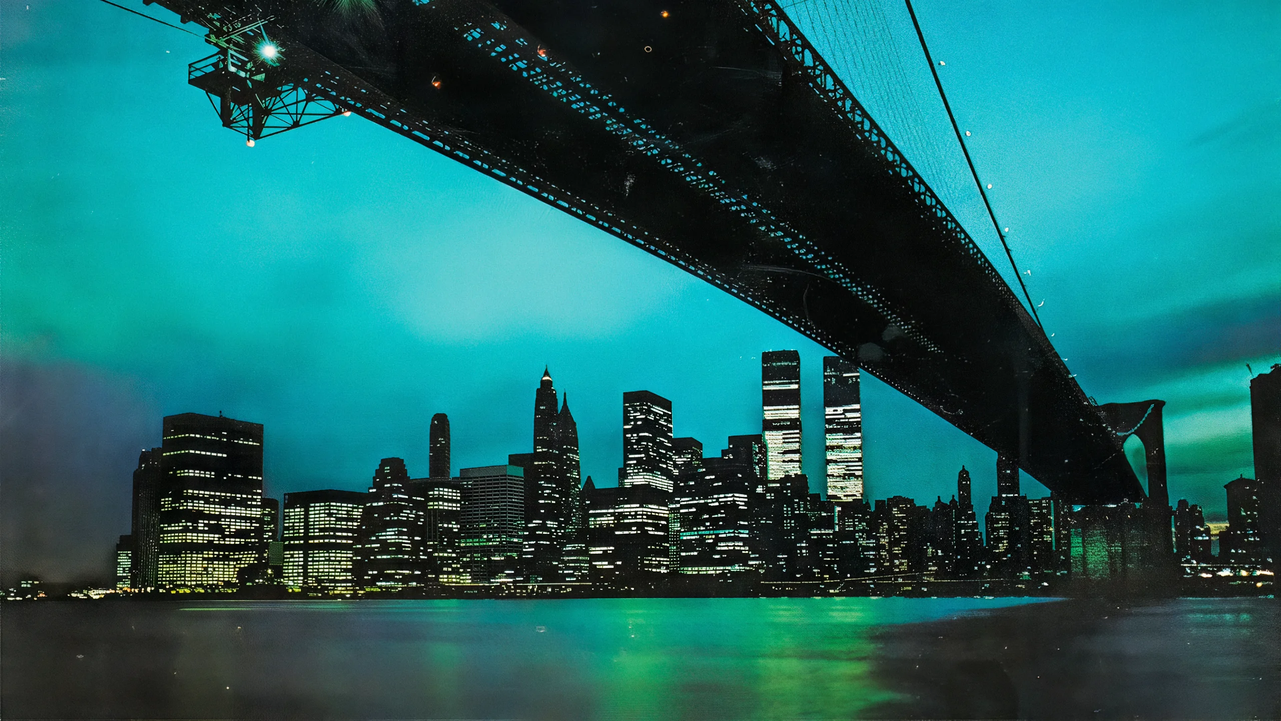 Green New York Night by Acacia Card Company picture 1 of 1