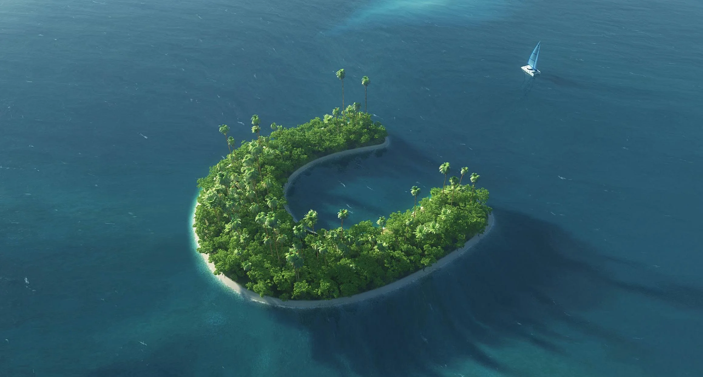 C island wallpaper picture 1 of 1