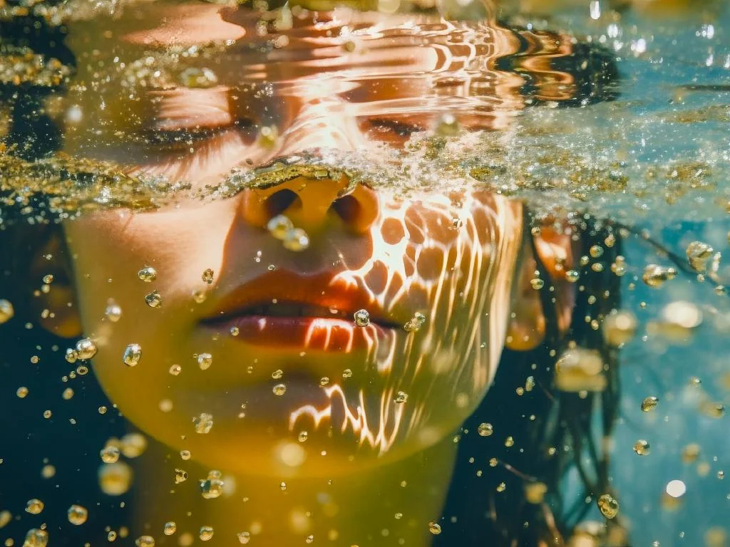  Dreamy Underwater Girl Wallpaper – Dreamy Desktop, Laptop & Tablet Background | Moody Aesthetic Art for Large Screens picture 1 of 1
