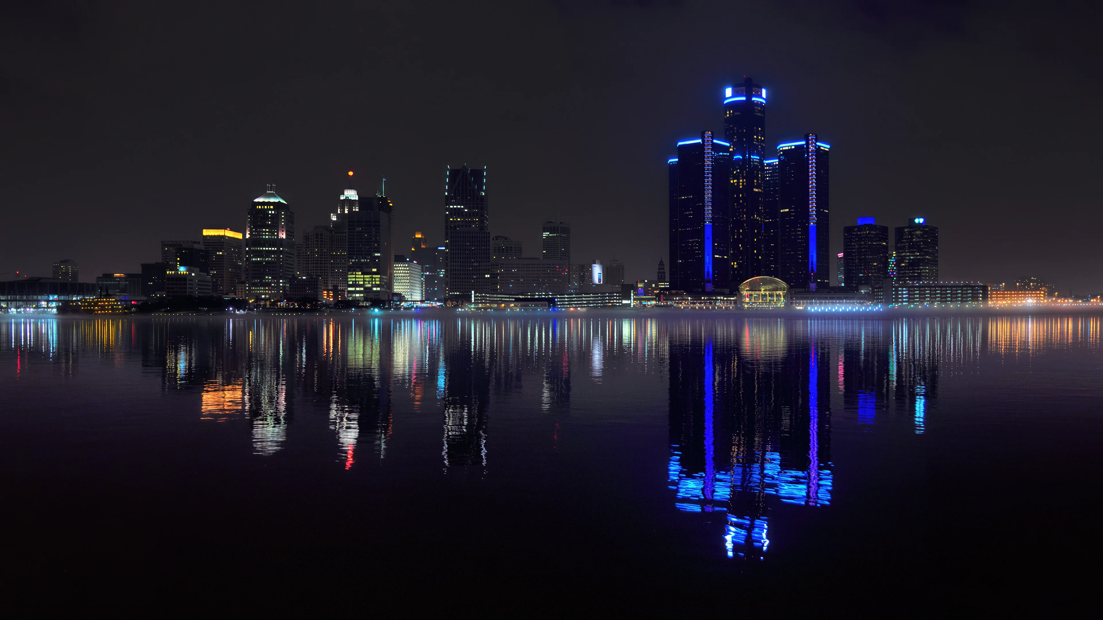 Detroit from Windsor by COLOUR / STEEL / SEX APPEAL picture 1 of 1